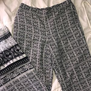 Summer Boho Flare Pants